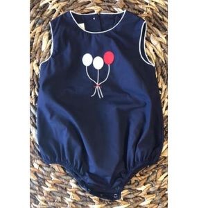 TBBC Benjamin Bubble - Nantucket Navy with
Buckhead Blue Gingham & Balloon 2T